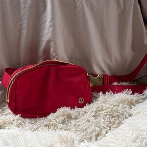 Lululemon Athletica Red Crossbody Bag